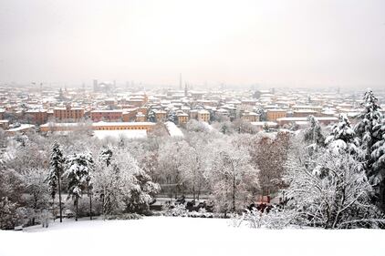 Bologna sotto la neve, le immagini 1