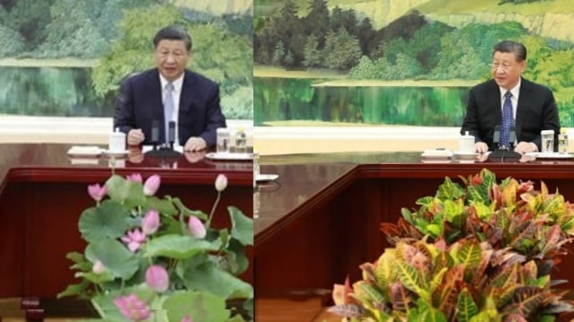 Il dipinto e i fiori: il messaggio segreto di Xi agli Usa