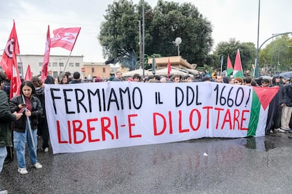 Manifestazione per la palestina di Roma 13