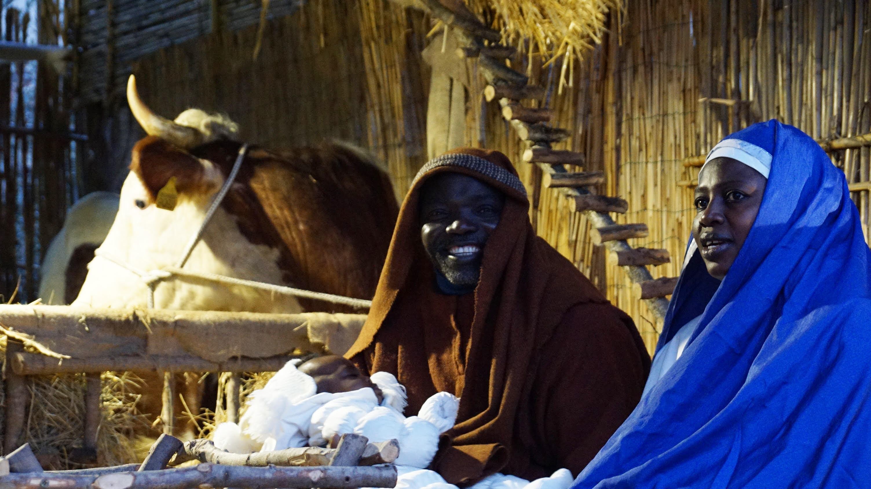 Il presepe choc: famiglia di colore (e musulmana)