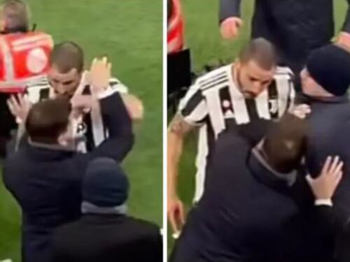 Il video che inchioda Bonucci: cosa è successo subito dopo il gol