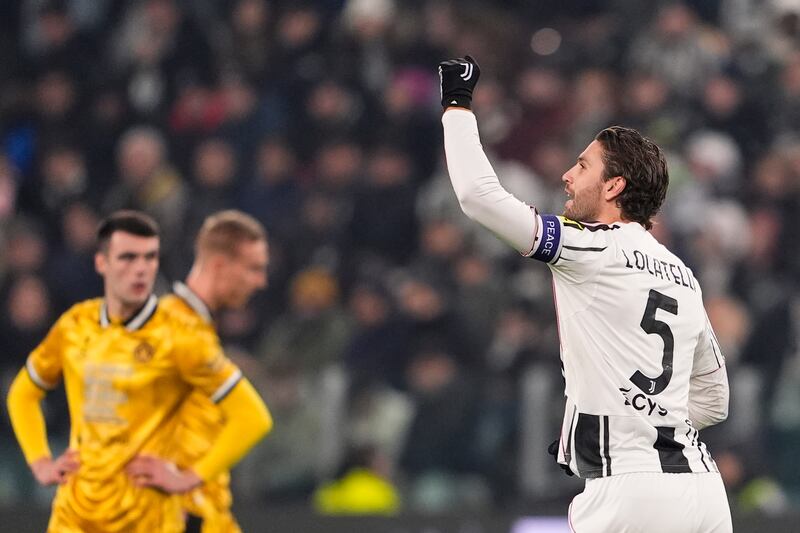 Juventus Udinese Locatelli celebrazione