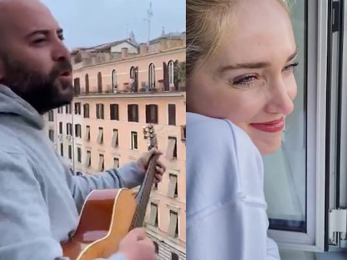 Dai Ferragnez a Sangiorgi, tutta Italia canta l'Inno da casa. Uniti contro il virus