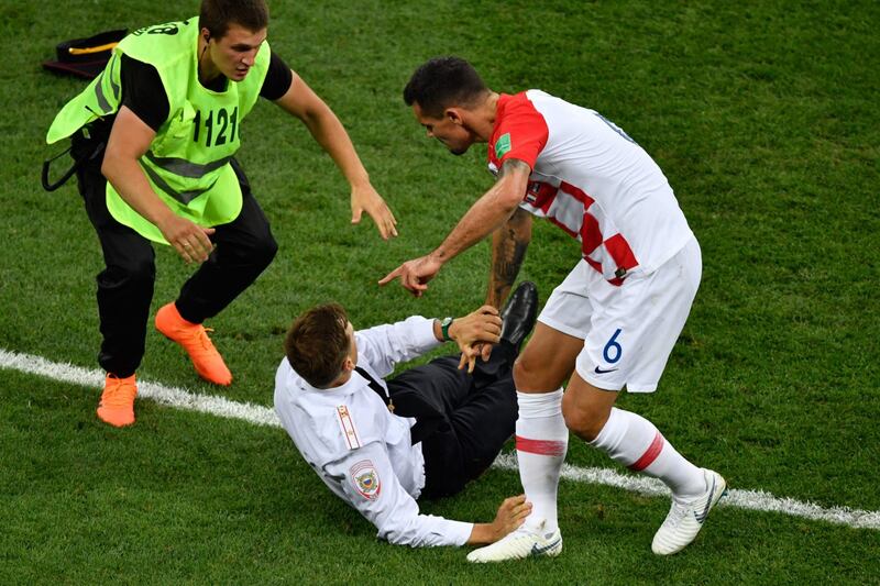 Invasione di campo durante la finale dei Mondiali 4