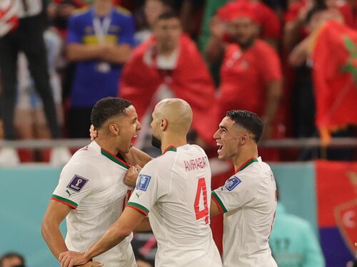 Crollo a sorpresa del Belgio: finisce 2-0 per il Marocco