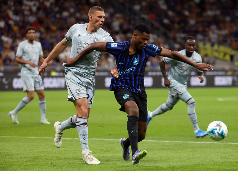 Inter Udinese Dumfries