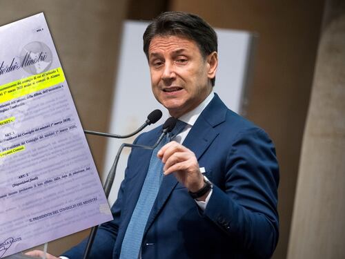 Zone rosse, spunta l'atto: il decreto c'era ma Conte non lo firmò