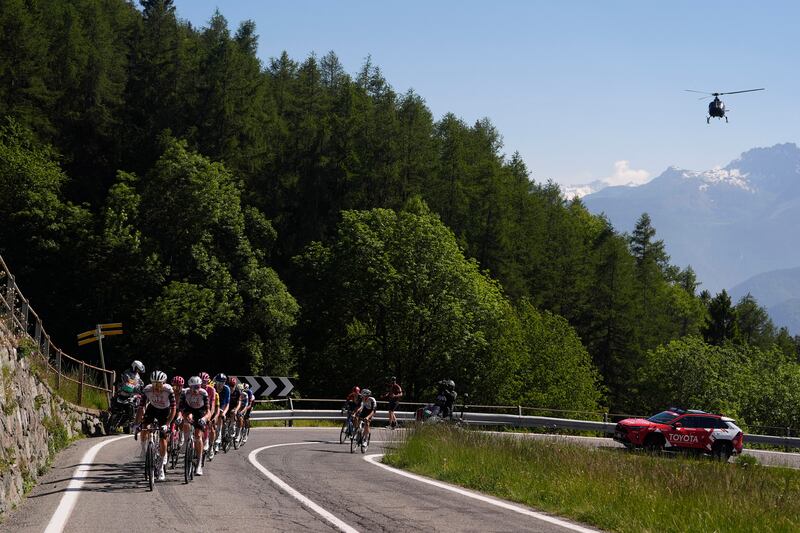 Giro 2025 tappa 19 fuggitivi