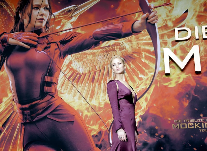Hunger Games: protagoniste senza reggiseno a Berlino 5