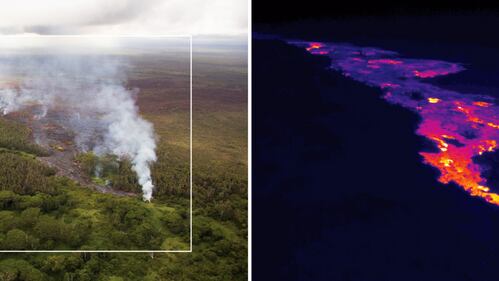 Hawaii, il villaggio minacciato dalla lava 9
