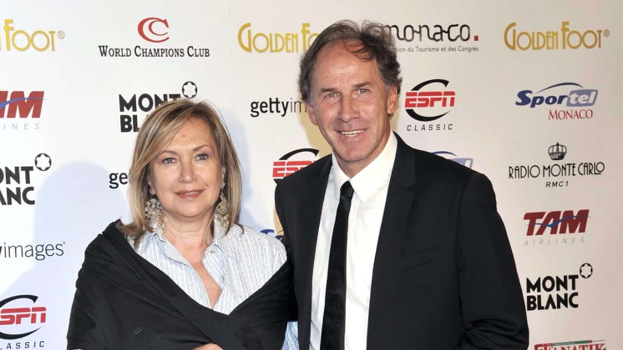 Maura Lari e Franco Baresi