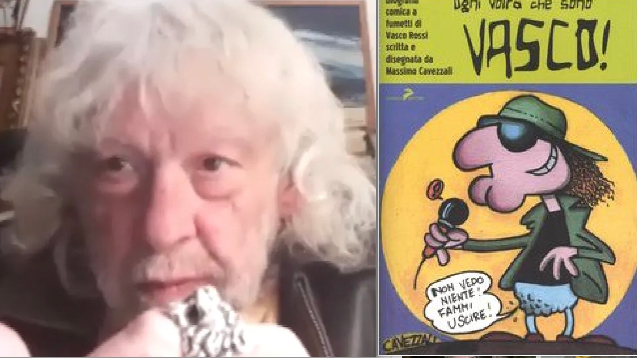 "Cavez", scomparso il noto vignettista, suo il fumetto di Vasco Rossi