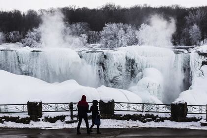 Niagara falls: uno spettacolo congelato 6