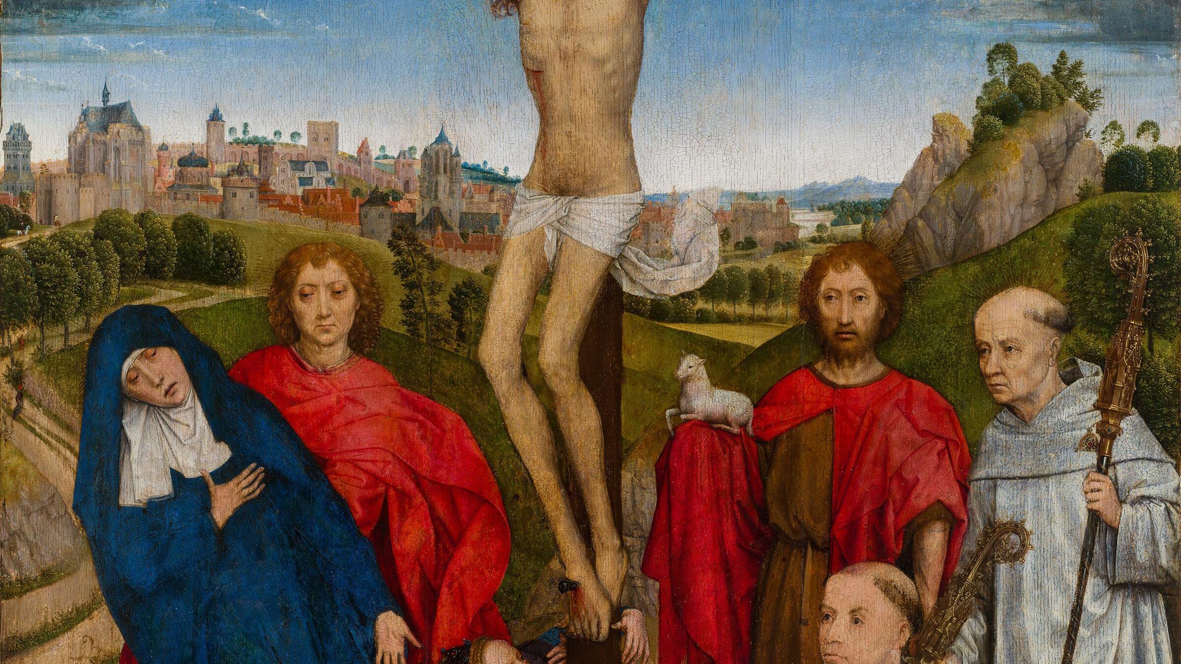 La "Crocifissione" di Memling è esposta per la Pasqua