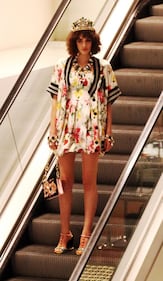 Dolce & Gabbana, sfilata alla Rinascente 14