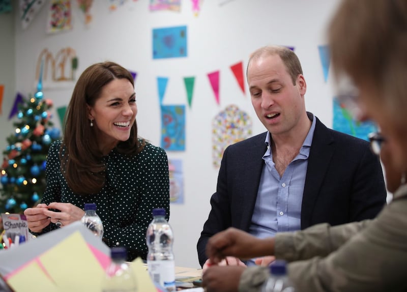 Kate Middleton e il Principe William con i bimbi in ospedale: foto 9