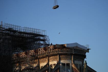 I lavori della Cattedrale di Notre Dame 2