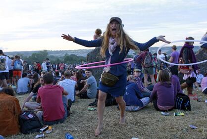 In migliaia all'edizione 2014 del Glastonbury Music Festival 2