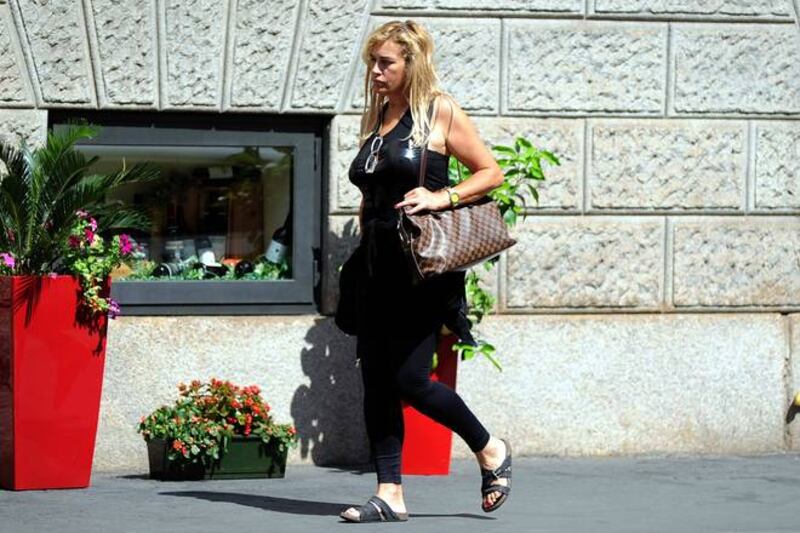Lory Del Santo a Roma 7