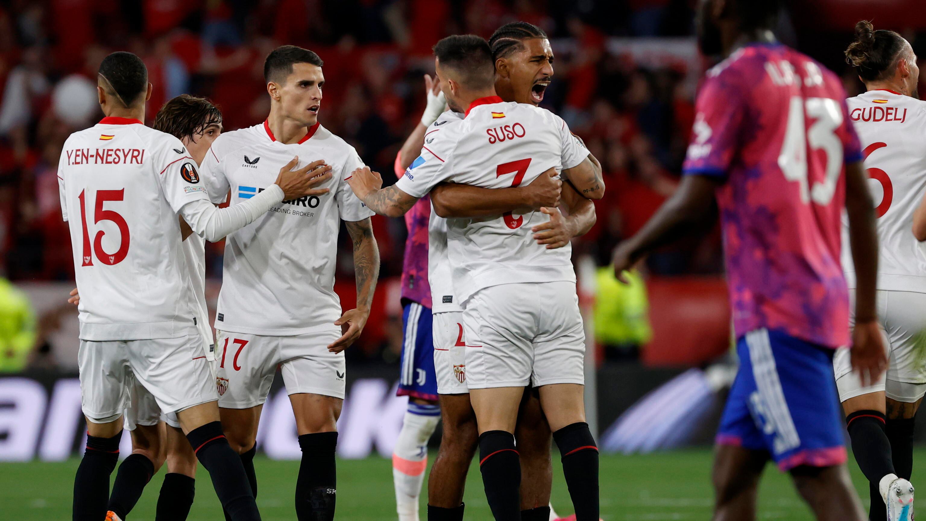 La Juventus cade a Siviglia ed esce dall'Europa League. Niente derby italiano in finale