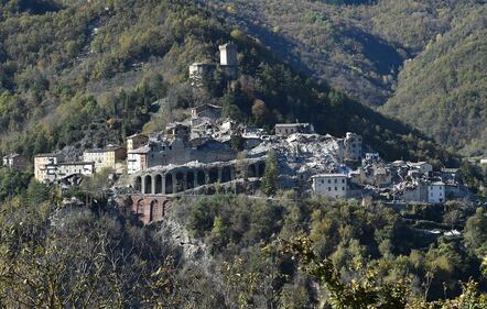 Arquata del Tronto rasa al suolo 9