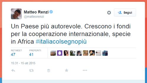 I tweet di Renzi 8
