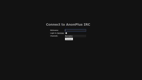 La webchat di AnonPlus 2