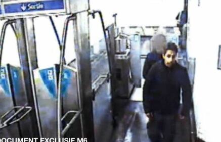 Abaaoud in metro dopo la strage 1