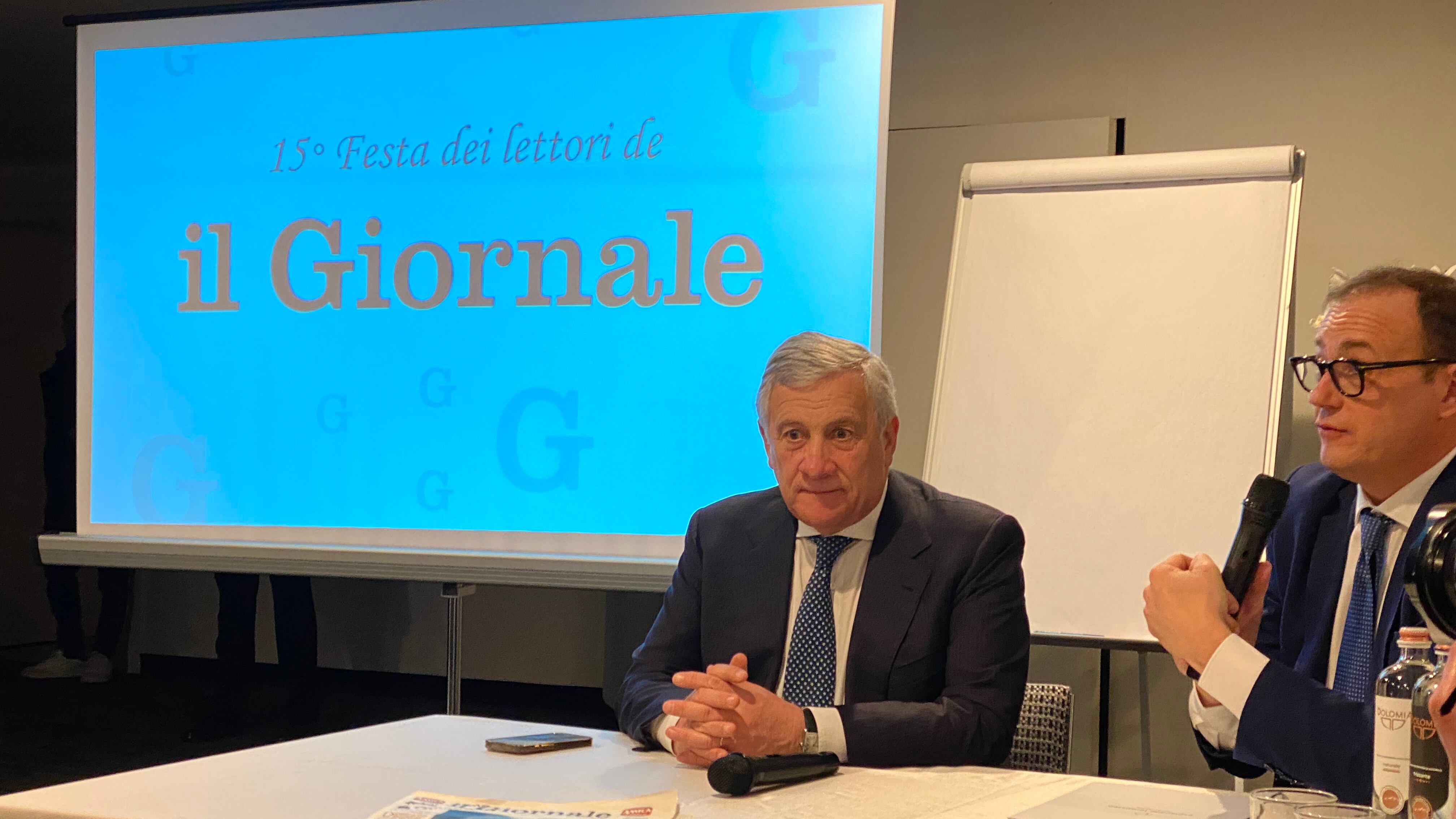 Tajani alla festa dei lettori de il Giornale: “Non dimenticherò mai il 2 gennaio”