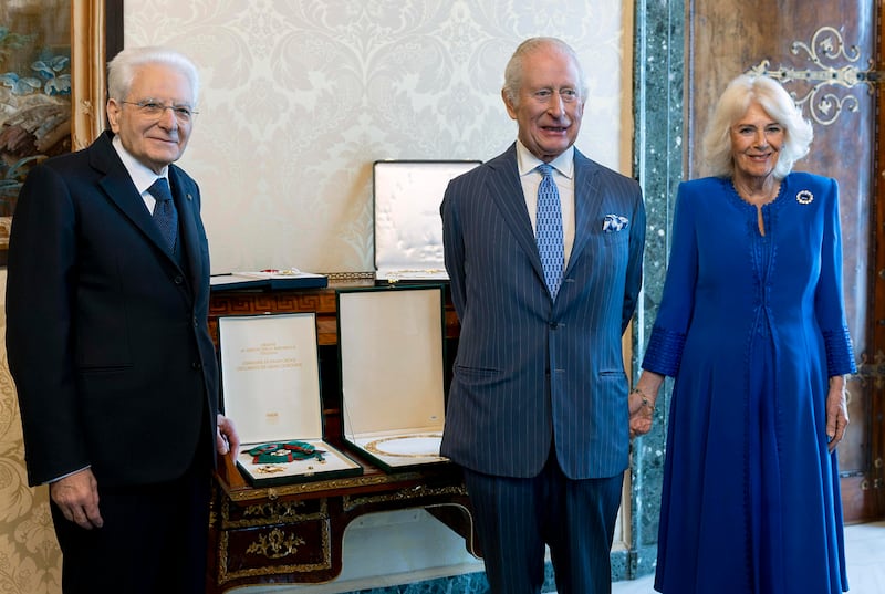Carlo III e Camilla, primo giorno in Italia 9