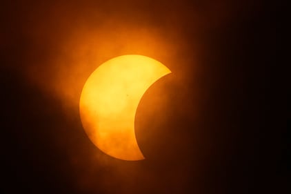 Leclissi totale di sole nel Nord America  6