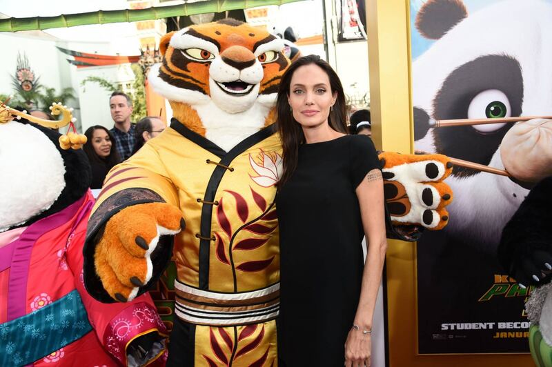 Agelina Jolie per Kung Fu Panda 3 15