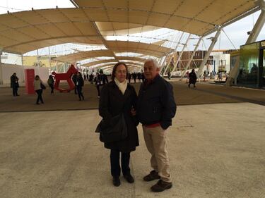 Ecco i primi visitatori di Expo: Pippo e Carmela 1