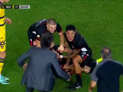 Dramma durante Boca-Estudiantes: convulsioni e collasso per Altamirano, partita sospesa