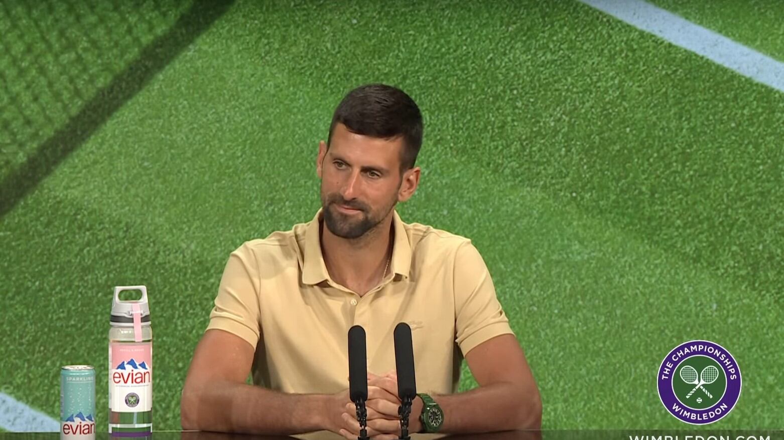Wimbledon, recupero lampo di Djokovic, che avvisa i rivali: "Il ginocchio sta bene"