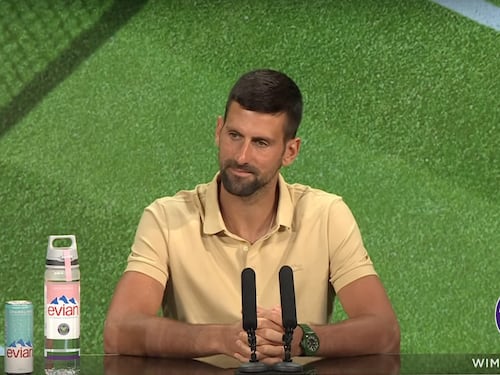 Wimbledon, recupero lampo di Djokovic, che avvisa i rivali: "Il ginocchio sta bene"