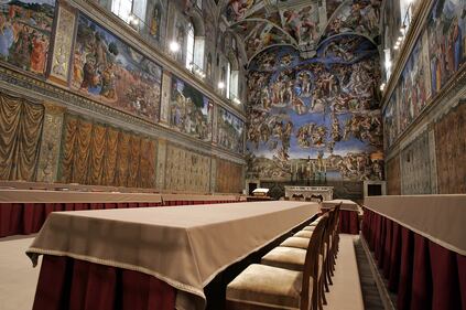 Cappella Sistina: verso il Conclave 1