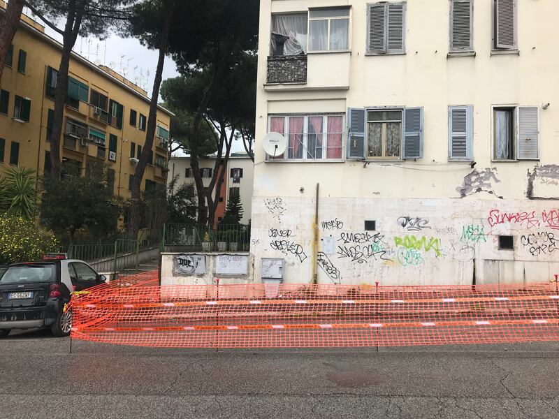 I danni alle palazzine Ater dopo il maltempo che si è abbattuto sulla Capitale 14