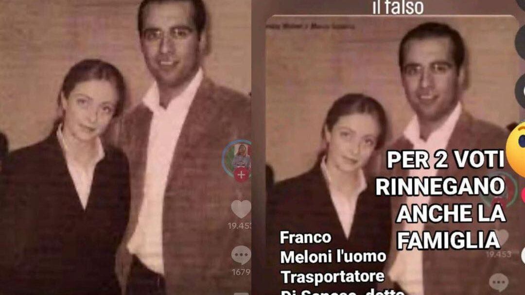 Fake news per colpire Giorgia. "Più che fango è cabaret"