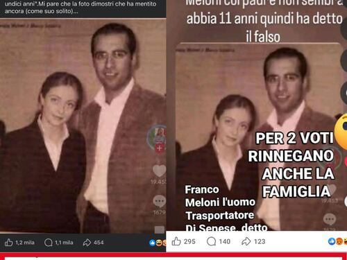 Fake news per colpire Giorgia. "Più che fango è cabaret"