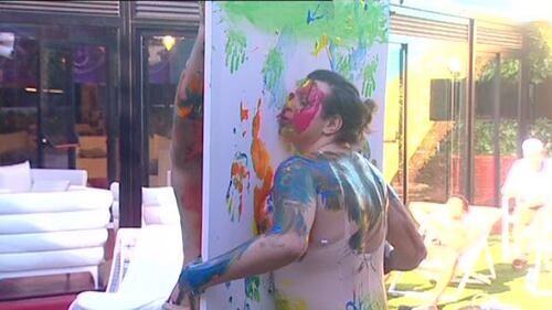 GF14: concorrenti a nudo col body imprinting 24
