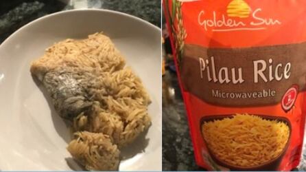 Compra un pacchetto di riso precotto al supermercato e trova un topo morto