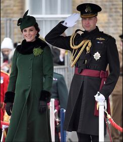 Kate Middleton in verde per San Patrizio 8