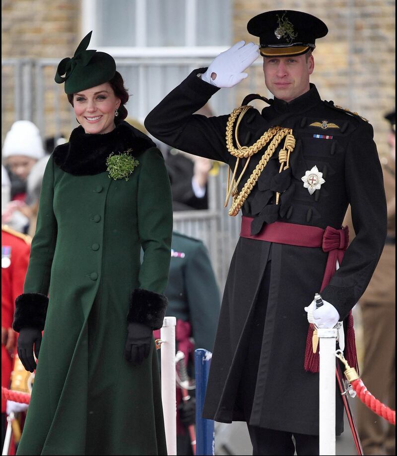 Kate Middleton in verde per San Patrizio 8