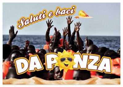 Le cartoline choc contro Salvini 7