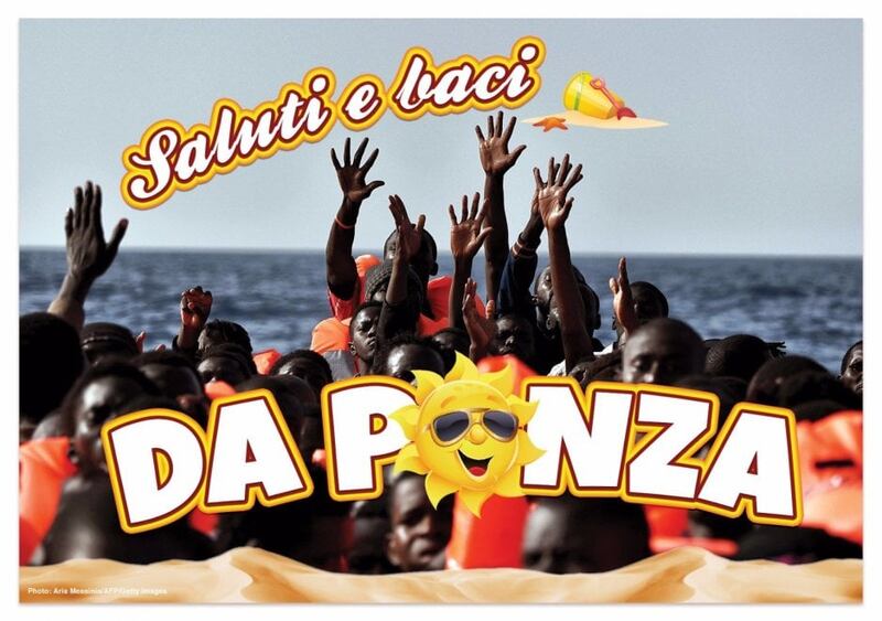 Le cartoline choc contro Salvini 7