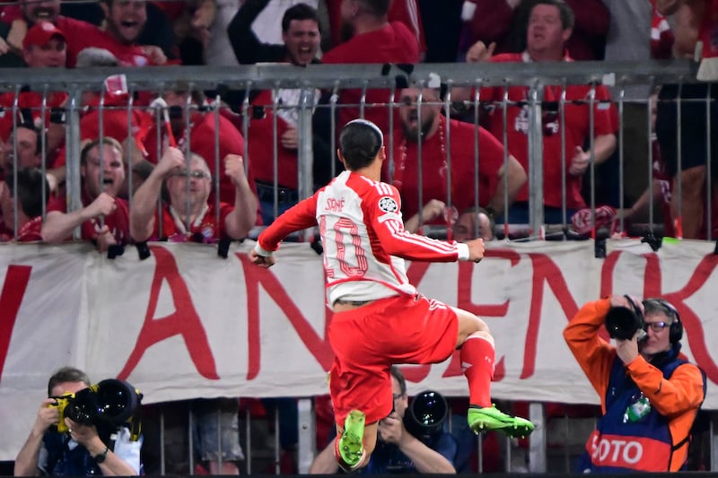 Sane gol Bayern Real Madrid