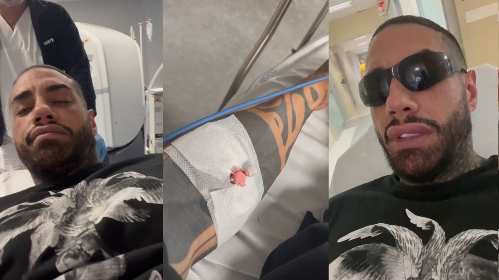 "Non ci vedo bene". Francesco Chiofalo in ospedale dopo l'intervento per cambiare colore agli occhi