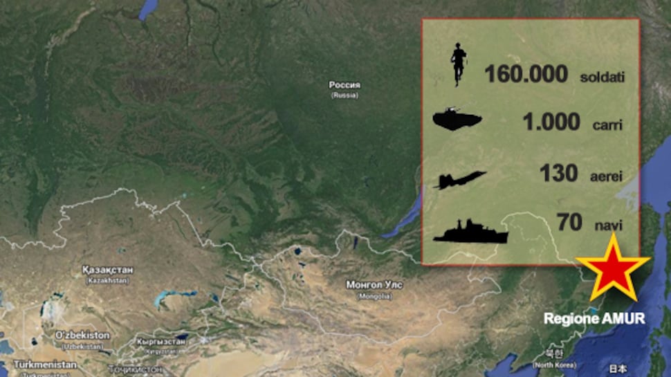 Russia, la più grande esercitazione militare dai tempi dell'Unione Sovietica