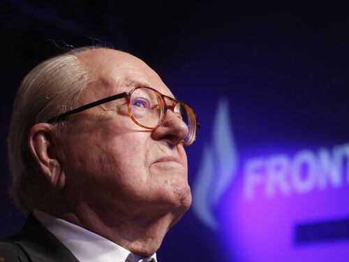 Jean Marie Le Pen e il sito per candidarsi alle presidenziali del 2017